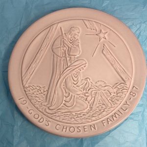 Frankoma Pottery Christmas 1987